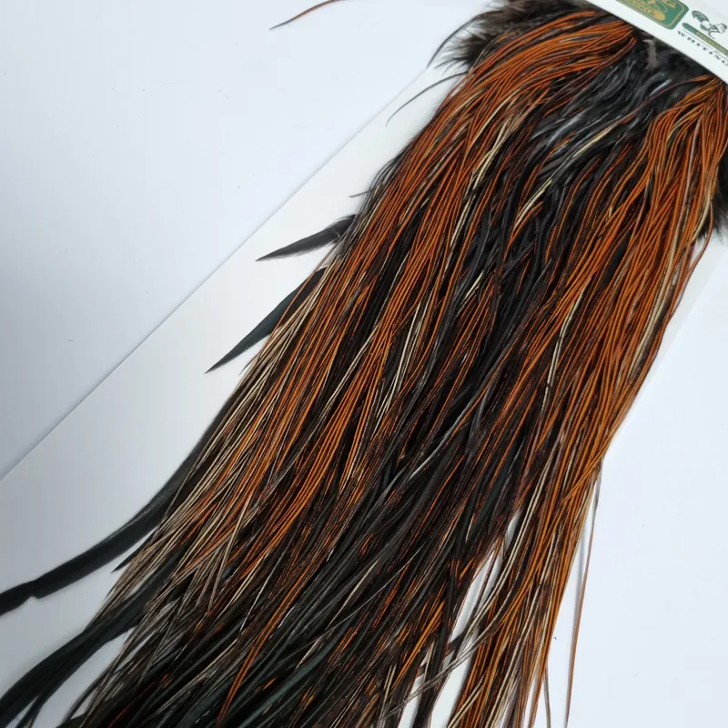 Whiting Hebert Miner Bronze Grade Dry Fly Rooster Saddle in
